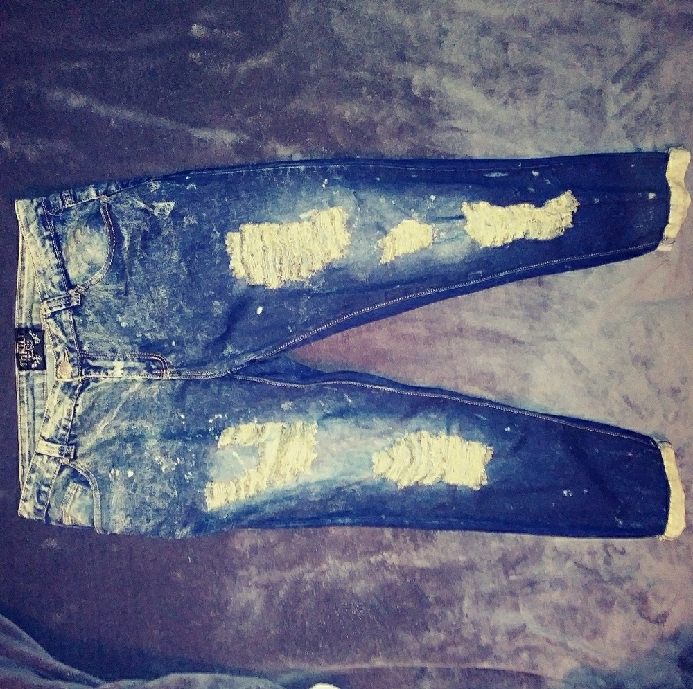Blue jean pants
